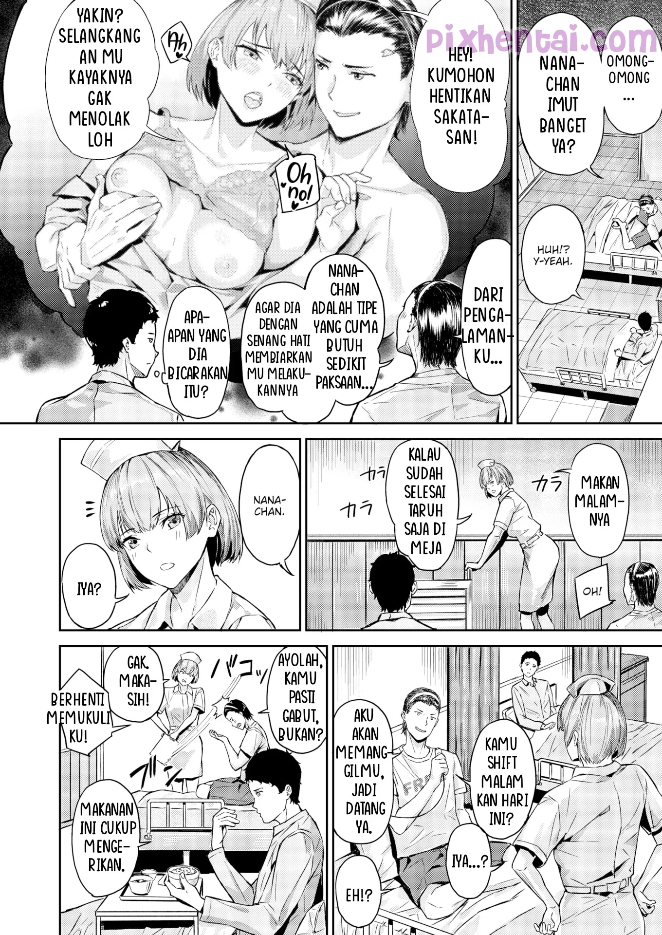 Komik hentai xxx manga sex bokep Pretty Erotic Nurse 4